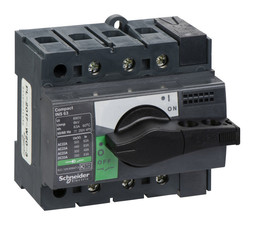 Рубильник Interpact INS 63А 3P, фронтальное исполнение