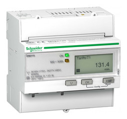 Счетчик электроэнергии многотарифный Acti9 трехфазный 63(63)А, ЖКИ, кл.т. 1, A9MEM3115R