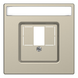 Накладка на розетку информационную MERTEN D-LIFE, сахара