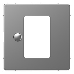 Накладка на термостат MERTEN D-LIFE, нержавеющая сталь