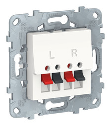 Аудио-розетка UNICA NEW, белый