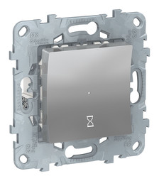 Таймер нажимной UNICA NEW, механический, алюминий