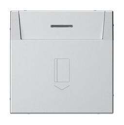 Выключатель карточный Systeme Electric ARTGALLERY, скрытый монтаж, быстрозажимные клеммы, алюминий