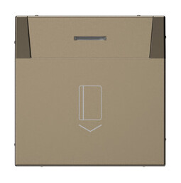 Systeme Electric ArtGallery Мокко Выключатель карточный 10А, без задержки времени, быстр.клемм.