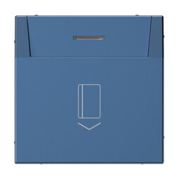 Выключатель карточный Systeme Electric ARTGALLERY, скрытый монтаж, быстрозажимные клеммы, аквамарин