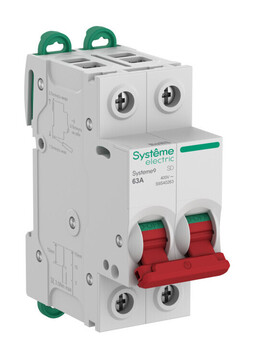 Systeme Electric Systeme9 Выключатель нагрузки (ВН) 2P 63A 400В