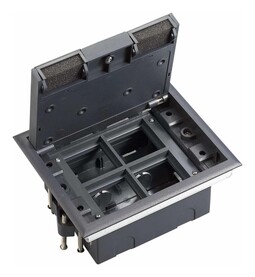 Systeme Elecrtic MultiDesk Люк на 8 модулей IP40 для фальшпола с монтажной коробкой, тип MDK10