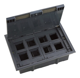 Systeme Elecrtic MultiDesk Люк на 16 модулей IP40 для фальшпола с монтажной коробкой, тип MDK10