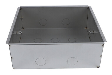 Systeme Elecrtic MultiDesk Сталь Коробка монтажная для бетонных полов для люка на 12 модулей